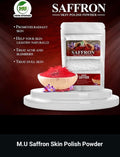 M.U Herbiotics Saffron Skin Polish Powder – 40gm